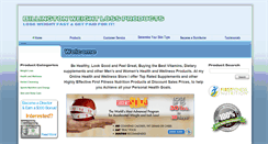 Desktop Screenshot of billingtonweightlossproducts.com